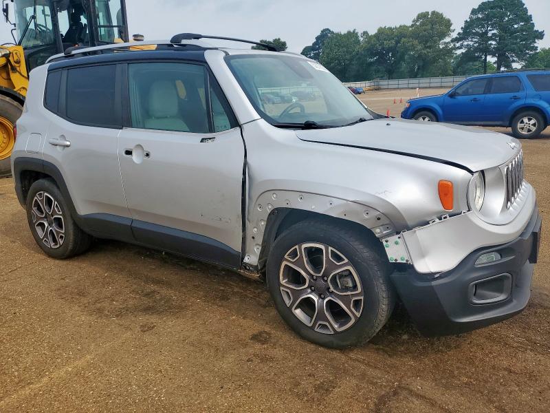 Vin: zaccjadb8hpe40114, lot: 57077835, jeep renegade limited 20174
