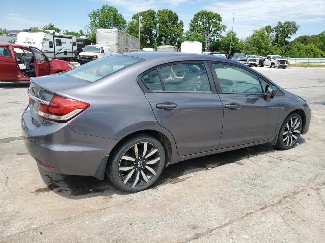 HONDA CIVIC EXL 2015 charcoal  gas 2HGFB2F92FH505016 photo #4
