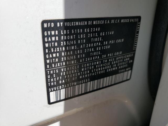 2023 VOLKSWAGEN TIGUAN SE - 3VVCB7AX7PM100553