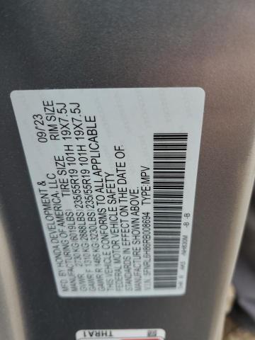 2024 HONDA ODYSSEY TO 5FNRL6H86RB008694