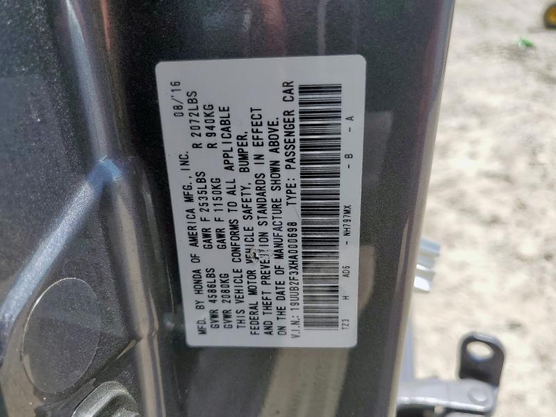 2017 ACURA TLX - 19UUB2F3XHA000698