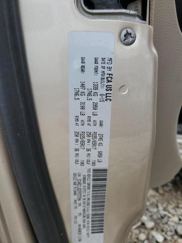 2015 CHRYSLER TOWN & COU 2C4RC1JG2FR727204