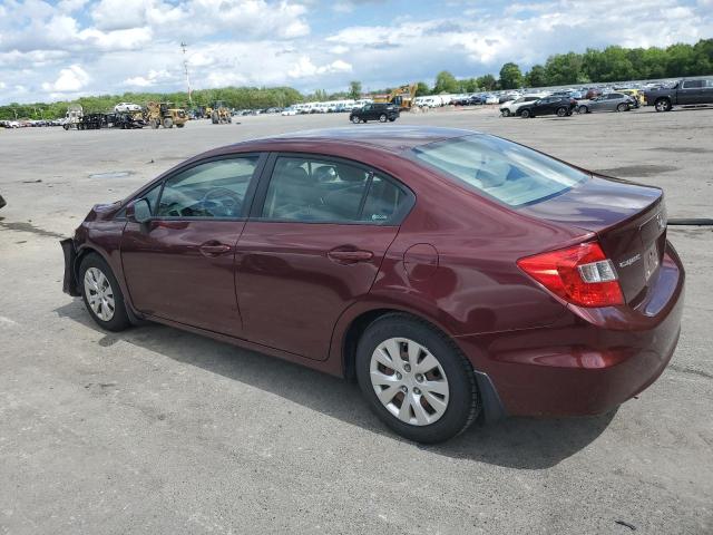 Vin: 19xfb2f57ce373714, lot: 57862185, honda civic lx 20122