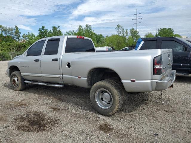 DODGE RAM 3500 S 2006 silver crew pic diesel 3D7MX48C36G126236 photo #3