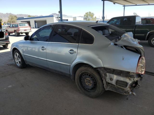 VOLKSWAGEN PASSAT GLS 2004 blue  gas WVWPD63B24P252638 photo #3