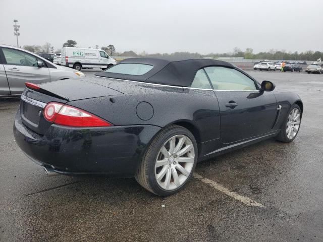 JAGUAR XK 2007 black converti gas SAJDA44B175B00756 photo #4