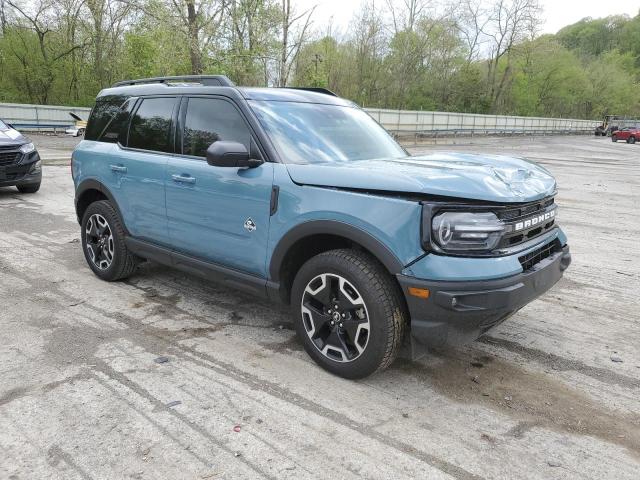 Vin: 3fmcr9c61mrb08300, lot: 55614415, ford bronco outer banks 20214