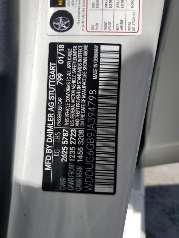 2018 MERCEDES-BENZ S450 - WDDUG6GB9JA394798