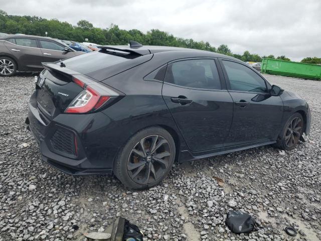 Vin: shhfk7h41ku217693, lot: 58218465, honda civic sport 20193