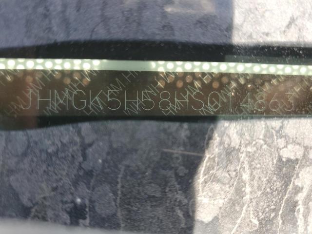 2017 HONDA FIT LX JHMGK5H58HS014863