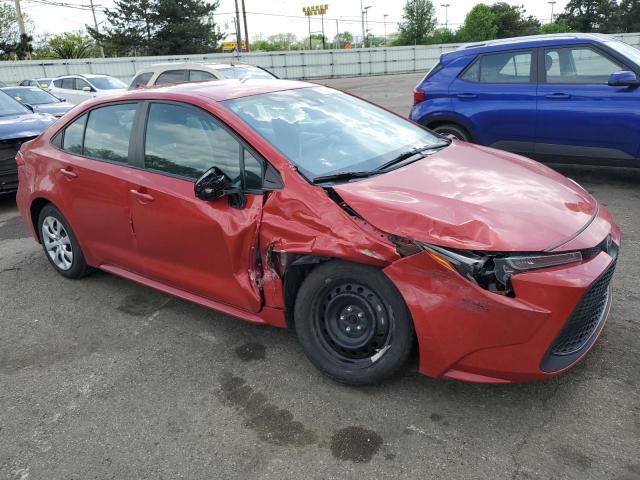 Vin: 5yfepmae5mp159174, lot: 55378005, toyota corolla le 20214