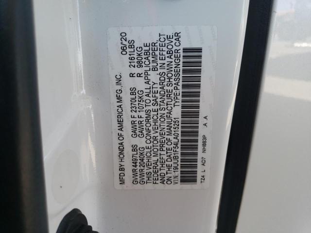 2020 ACURA TLX TECHNO 19UUB1F54LA015251