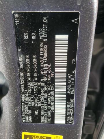 2019 TOYOTA HIGHLANDER - 5TDZARFH8KS061246