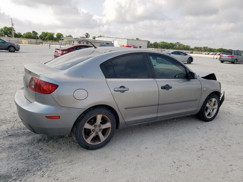 MAZDA 3 I 2006 gray sedan 4d gas JM1BK12F361418971 photo #4