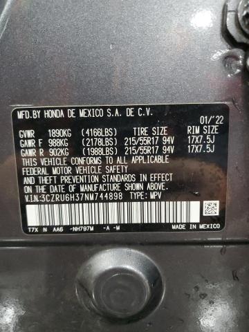 2022 HONDA HR-V LX - 3CZRU6H37NM744898