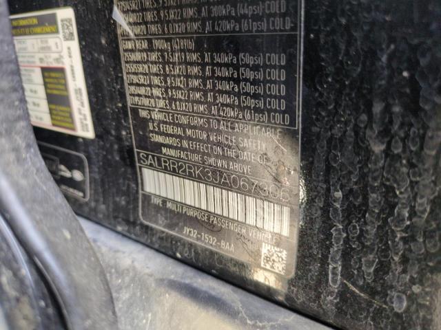 2018 LAND ROVER DISCOVERY SALRR2RK3JA067306