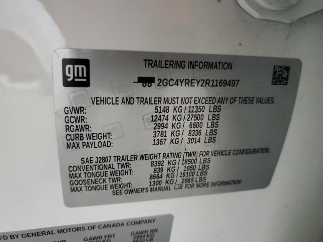 2024 CHEVROLET SILVERADO - 2GC4YREY2R1169497