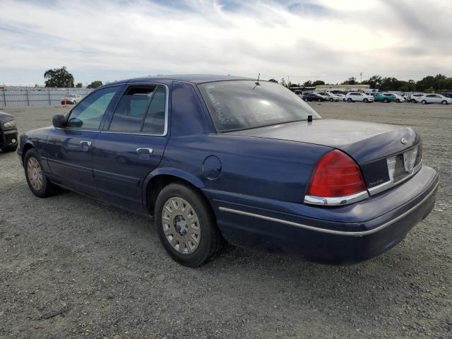 FORD CROWN VICT 2004 blue  gas 2FAFP71W54X185452 photo #3