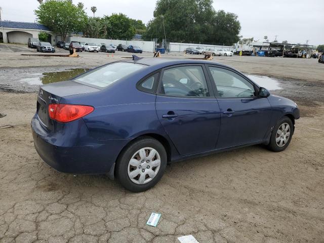 HYUNDAI ELANTRA GL 2009 blue sedan 4d gas KMHDU46D39U690559 photo #4