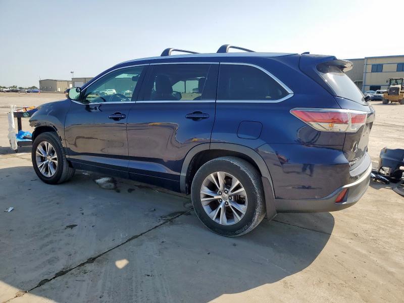 Vin: 5tdkkrfh1fs065854, lot: 58753785, toyota highlander xle 20152
