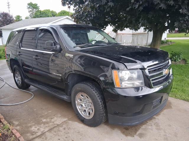 CHEVROLET TAHOE K150 2008 black 4dr spor hybrid engine 1GNFK13518R245065 photo #1