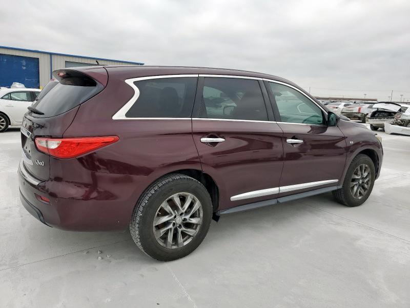 Vin: 5n1al0mn4ec549719, lot: 58479945, infiniti qx60 20143