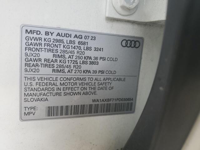 2023 AUDI Q7 PREMIUM - WA1AXBF71PD030654