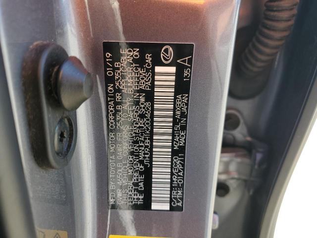 2019 LEXUS UX 250H - JTHU9JBH1K2004628