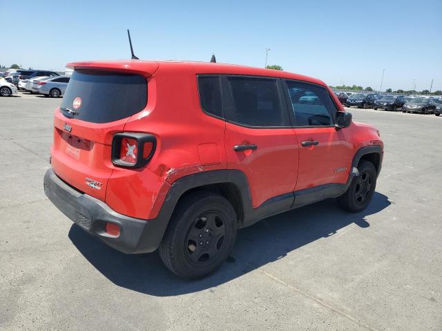 JEEP RENEGADE S 2017 red  gas ZACCJBABXHPG24982 photo #4