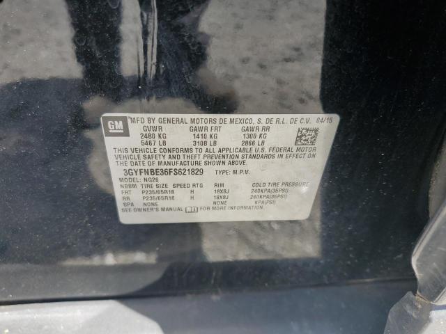 2015 CADILLAC SRX LUXURY 3GYFNBE36FS621829