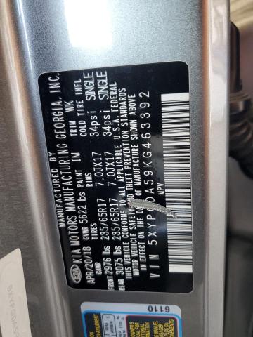 2019 KIA SORENTO LX - 5XYPGDA59KG463392
