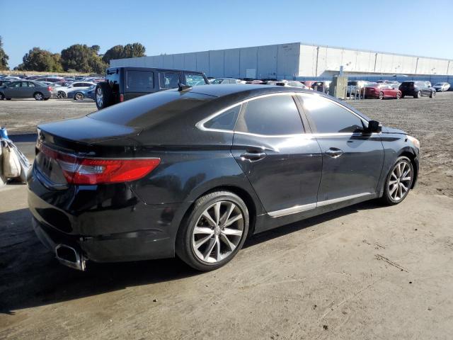HYUNDAI AZERA 2015 black sedan 4d gas KMHFG4JGXFA447569 photo #4