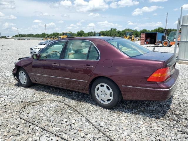 LEXUS LS 430 2001 maroon  gas JTHBN30F410026620 photo #3
