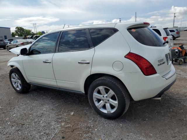 NISSAN MURANO SL 2007 white  gas JN8AZ08T77W508180 photo #3