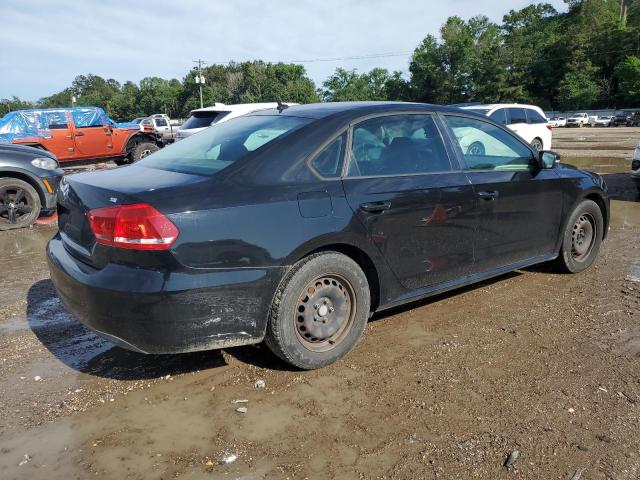 VOLKSWAGEN PASSAT S 2013 black sedan 4d gas 1VWAP7A33DC055867 photo #4