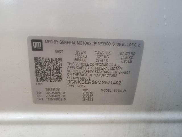 2021 CHEVROLET BLAZER RS - 3GNKBERS9MS571402