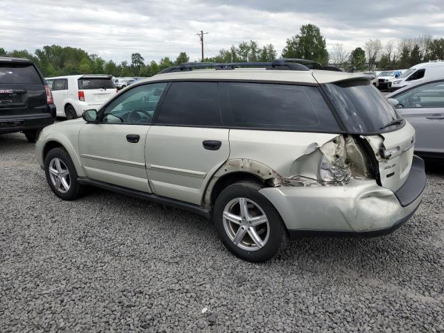 SUBARU OUTBACK OU 2007 cream  gas 4S4BP61C276325400 photo #3
