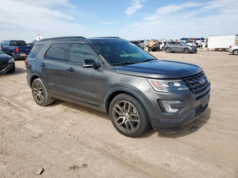 Vin: 1fm5k8gtxhga03050, lot: 57163765, ford explorer sport 20174