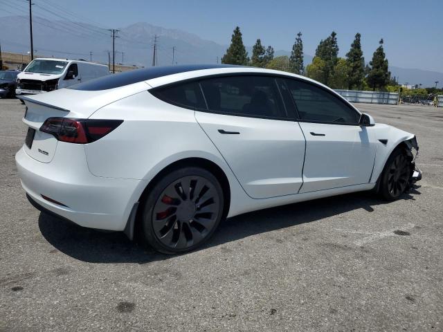Vin: 5yj3e1ec0pf636730, lot: 58641455, tesla model 3 20233