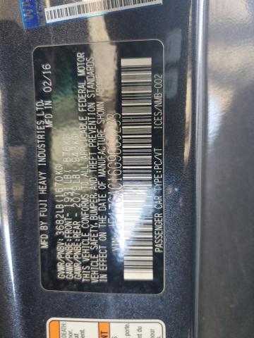 2016 SUBARU BRZ 2.0 LI - JF1ZCAC16G9603233