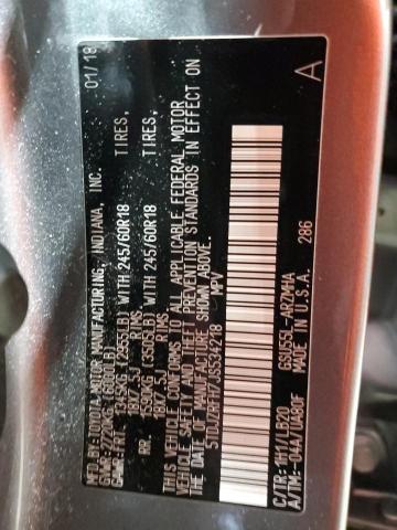 2018 TOYOTA HIGHLANDER - 5TDJZRFH7JS534218