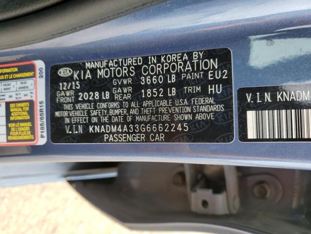2016 KIA RIO LX - KNADM4A33G6662245