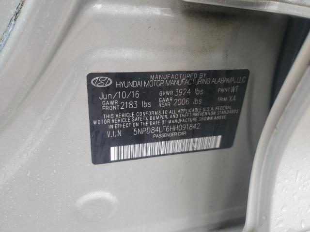 2017 HYUNDAI ELANTRA SE - 5NPD84LF6HH091842