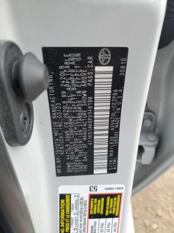 2023 TOYOTA CAMRY - 4T1K61AK6PU149198