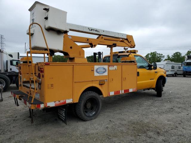 FORD F450 SUPER 2002 yellow chassis diesel 1FDXF46F72EC15229 photo #4
