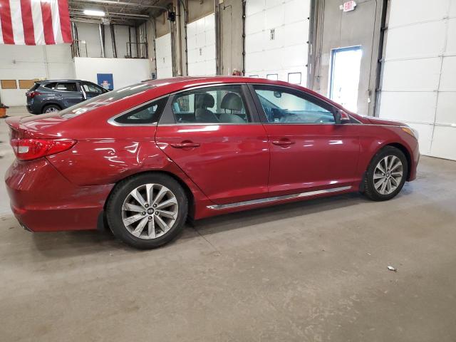 Vin: 5npe34af0fh083870, lot: 57268605, hyundai sonata sport 20153