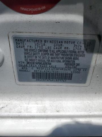 2019 NISSAN VERSA S - 3N1CN7AP6KL829764
