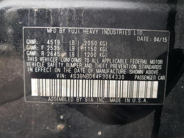 2015 SUBARU LEGACY 2.5 - 4S3BNBD64F3064330