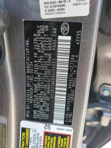 2024 TOYOTA CAMRY SE N - 4T1S11AK6RU242451