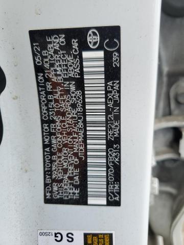 2021 TOYOTA COROLLA LE - JTDEPMAE8MJ189628
